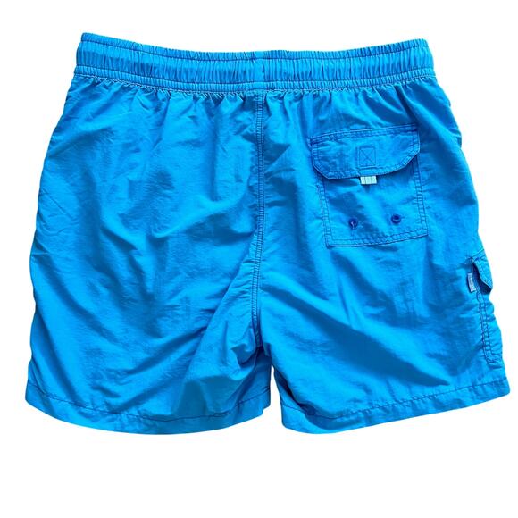 Tommy Bahama Large Men's Swim Shorts Blue Board Beach Trunks Relax Swimsuit - Picture 3 of 5